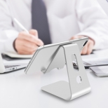 Aluminium tablet- en smartphone standaard